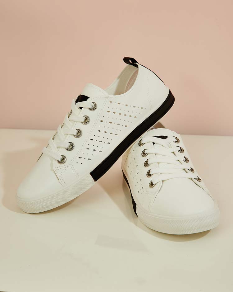 Royalfashion Sieviešu ažūra kedas Murras