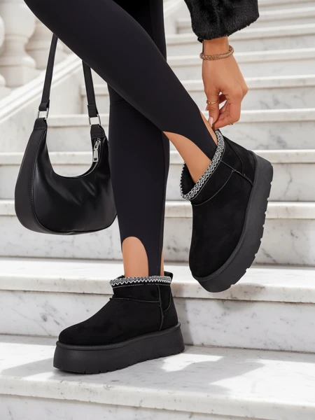 Royalfashion Женские короткие сапоги a'la snow boots Xoalla