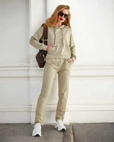 Royalfashion Хлопковый женский комплект толстовок