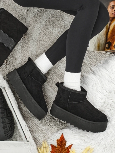 Trumpi aulinukai moterims a'la sniego batai Vespera