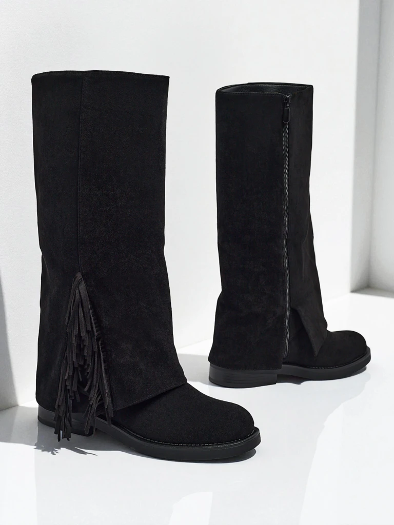 Women's Eco-Suede Boots with Ismara Upper