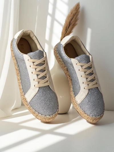 Женские кроссовки Royalfashion с блестками Sercele