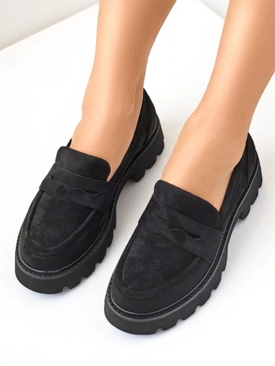 Royalfashion Sieviešu ekoloģiskās zamšādas mokasīni Eratta