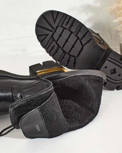 Royalfashion Sieviešu augstie bagger zābaki Sococ