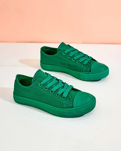 Royalfashion Tirim mežģīņu kedas bērniem