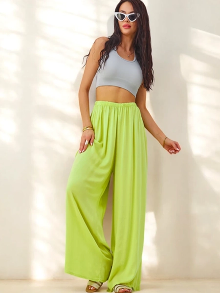 Royalfashion Viskozes taisnas sieviešu auduma bikses