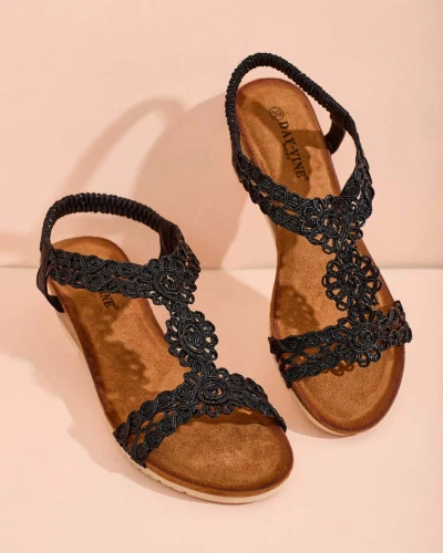 Royalfashion Sieviešu sandales ar smalku augšējo daļu Millis