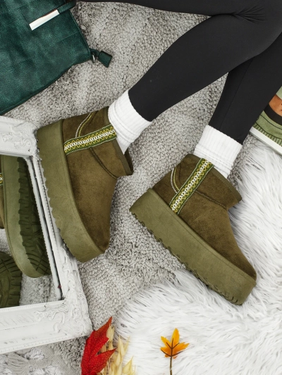 Short women's snow boots Althea