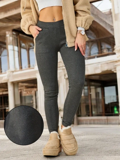 Royalfashion Women's Warm Cotton Leggings