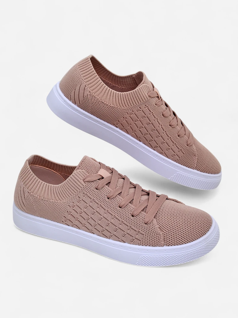 Royalfashion Calista Rosa Women's Sneakers - pink shoes for spring and summer