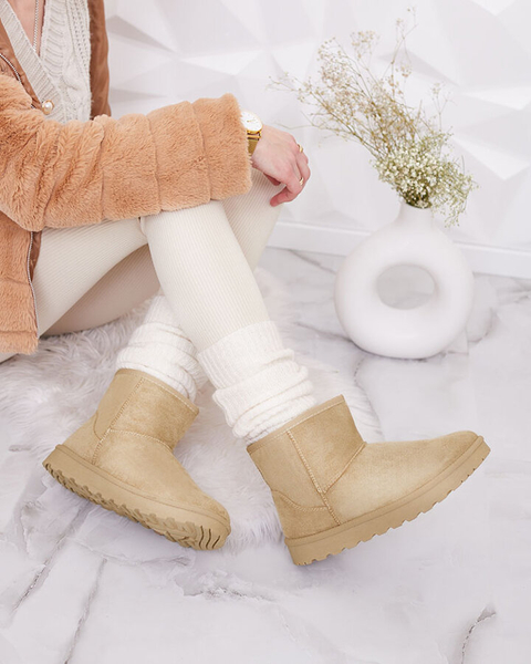 Royalfashion Brown boots a'la snow boots for women Nerlea