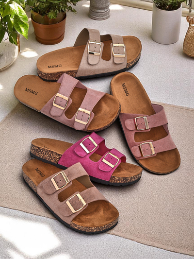 Royalfashion Sieviešu sandales ar sprādzēm Foumy