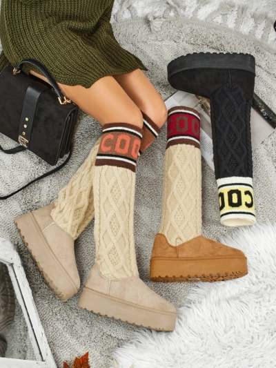 High women's snow boots with Anane upper