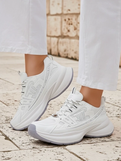 Royalfashion Women's sport sneakers on a thicker sole Roality