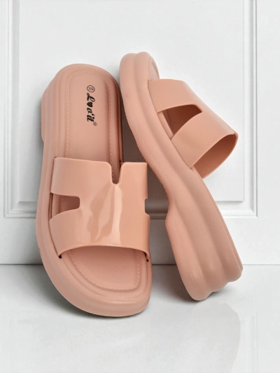 Royalfashion Ženski natikači s platformo Nova Gloss