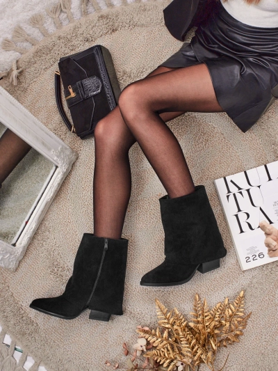 Women's Moon Whisper ankle boots with a closed upper