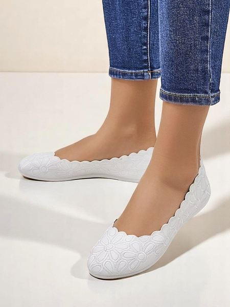 Royalfashion Floral sieviešu Magerro balerīnas