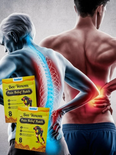 Pain relief patches with bee venom 8 pieces