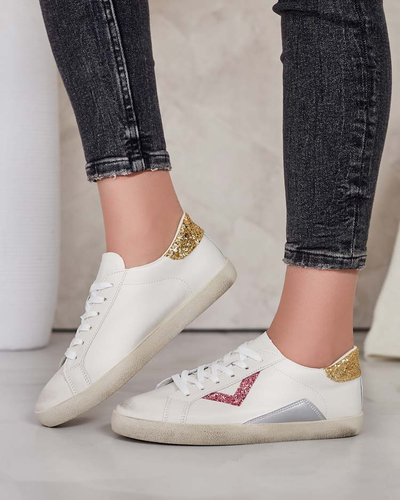 Royalfashion Women's sporty sneakers with embellishments Ginn