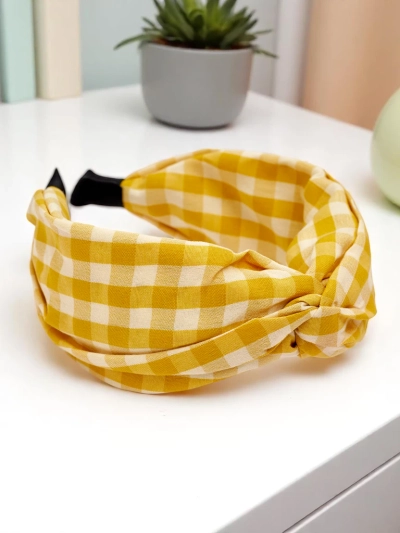 Royalfashion Clara's Checkered Hairband