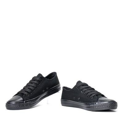 Black lace-up sneakers Pereta - Footwear