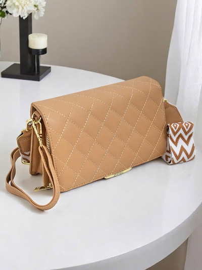 Royalfashion Multifunctional quilted purse wallet on a strap Multi Culti