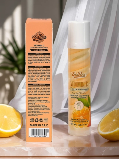 EraRose Aurelia - hand cream with vitamin C, 3-color care, 60g