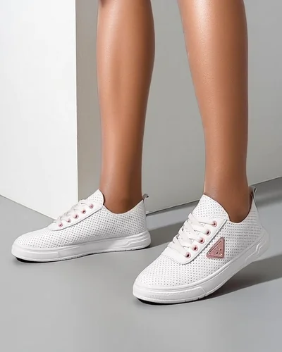 Royalfashion Lace-up women's sporty shoes with a print Fennie