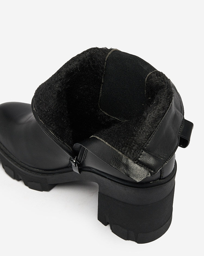 Royalfashion Melni sieviešu zābaki Atherta stiletto