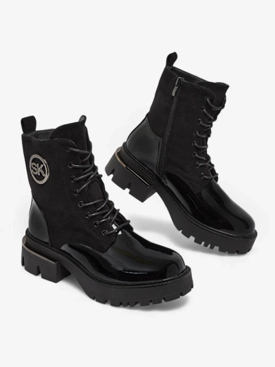 Women's Ankle Boots eco leather and eco suede Lalunes