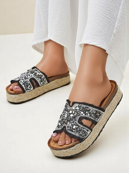 Royalfashion Women's slippers with Candy Candy decorations