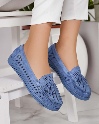 Royalfashion Women's openwork moccasins Molaffa