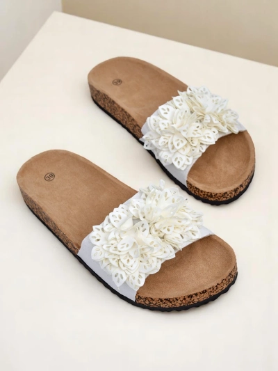 Royalfashion женские шлепанцы с маленькими цветочками Occes