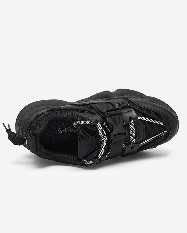 OUTLET Black women's sports shoes sneakers Electri - Footwear