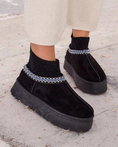 Royalfashion Short women's snow boots a'la Nananna