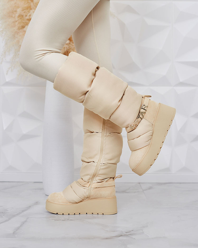 Royalfashion Женские сапоги a'la snow boots Dertrata