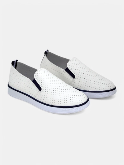 Royalfashion Perforētas sieviešu slip-on kurpes Kassias