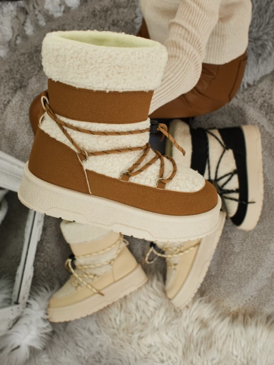 Buty a'la śniegowce damskie Quill Haven Lavish