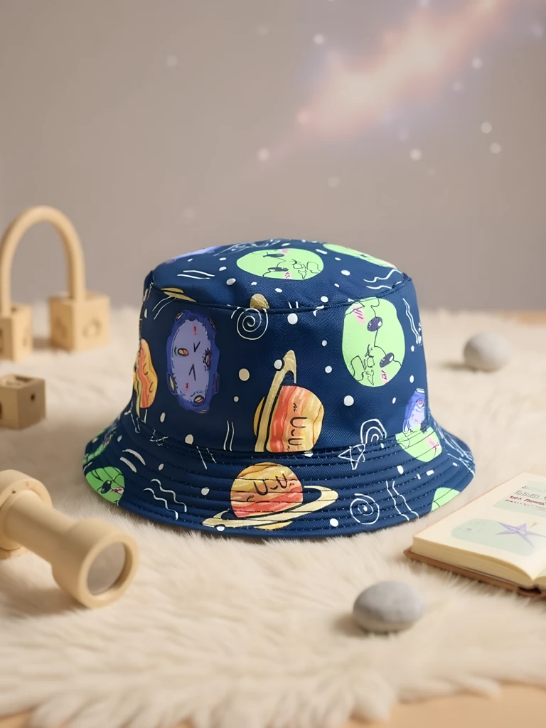 Royalfashion Children's Bucket Hat Color Bucket