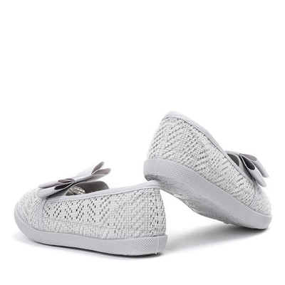 Grey girls' slip on sneakers Tabbi - Footwear