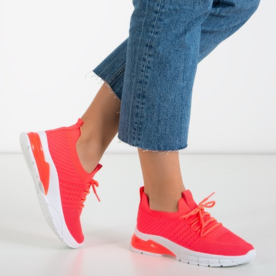 Neon pink women's sports shoes Brighton - Footwear