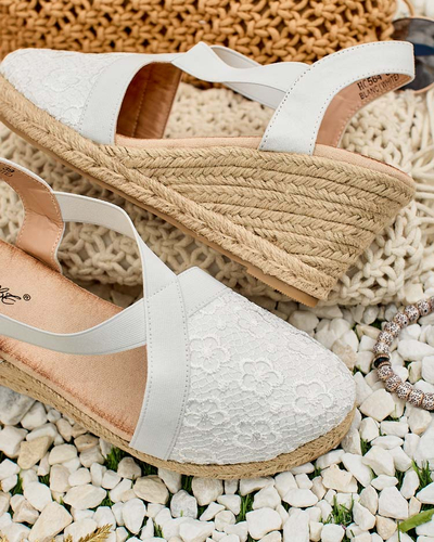 Royalfashion Sieviešu espadrilles Oleqa uz papēža