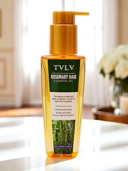 Rosemary hair oil moisturizing and softening hair