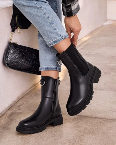 Royalfashion Sieviešu Rotika ķīvītes zābaki