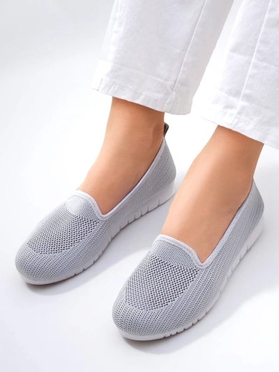 Royalfashion Women's fabric loafers Caerit