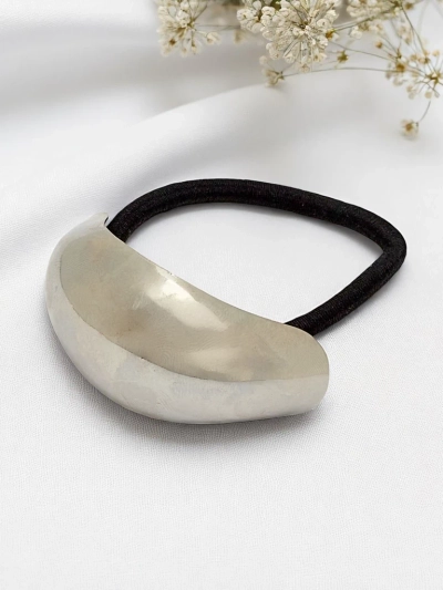 Royalfashion Matu gumija ar pusapaļas formas dekoru Halfmoon Twist