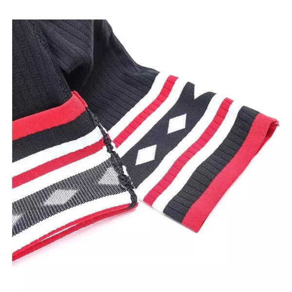 OUTLET Black boots a'la flat sock Salvia- Shoes