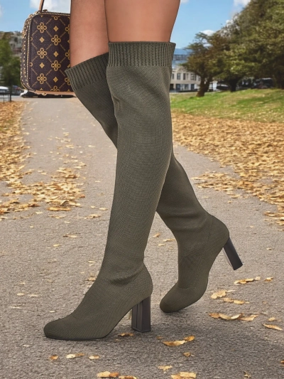 Женские сапоги выше колена Royalfashion Melioi