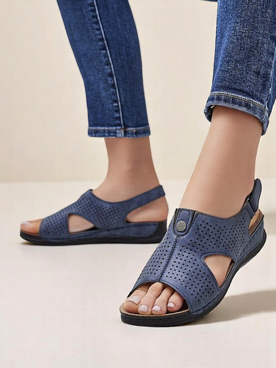 Royalfashion sieviešu sandales ar izgriezumiem Leminni