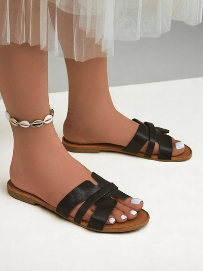 Royalfashion Sieviešu plakanas zoles iešļūcenes Livia Soft